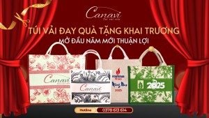 Túi vải đay quà tặng khai trương – Bí quyết mở đầu năm mới thuận lợi