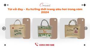 Túi vải đay - Xu hướng thời trang siêu hot trong năm 2024
