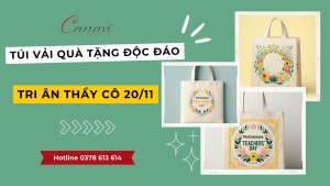 Túi Vải Độc Đáo Tri Ân Thầy Cô 20/11 – Lời Cảm Ơn Gửi Đến Người “Lái Đò”
