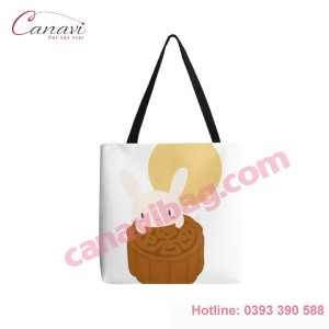 Túi vải đựng bánh trung thu 07