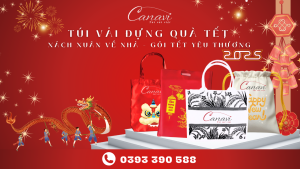 Xách xuân về nhà - Túi Vải gói tết yêu thương