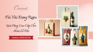 Túi Vải Đựng Rượu: Quà Tặng Cao Cấp Cho Mùa Lễ Hội