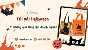 Túi vải Halloween - Ý tưởng quà tặng sáng tạo cho doanh nghiệp 