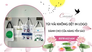 Túi Vải Không Dệt In Logo: Cửa Hàng Yến Sào Tri Ân Dịp Lễ Vu Lan Tháng 7
