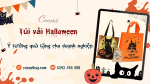 Túi vải Halloween - Ý tưởng quà tặng sáng tạo cho doanh nghiệp 