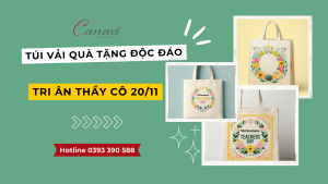 Túi Vải Độc Đáo Tri Ân Thầy Cô 20/11 – Lời Cảm Ơn Gửi Đến Người “Lái Đò”