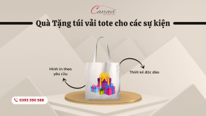 Ý Tưởng Quà Tặng Túi Vải Tote Cho Các Sự Kiện Của Công Ty