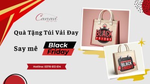 Vì Sao Túi Vải Đay Là Lựa Chọn Hoàn Hảo Cho Black Friday?
