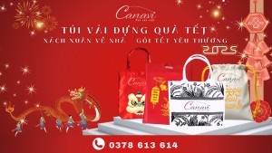 Xách xuân về nhà - Túi Vải gói tết yêu thương
