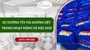 Xu Hướng Sử Dụng Túi Vải Không Dệt Thay Thế Bao Bì Nhựa Trong Hoạt Động Xã Hội 2025