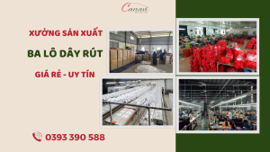 Canavi - Xưởng sản xuất balo dây rút theo yêu cầu giá rẻ