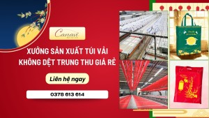 Xưởng sản xuất trực tiếp túi vải không dệt đựng bánh Trung Thu
