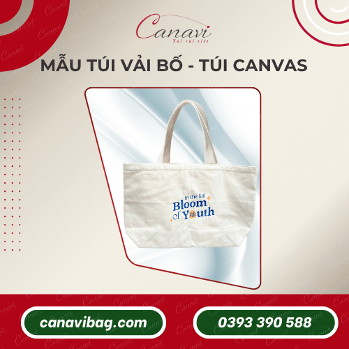 Một số loại túi vải bố - túi canvas phổ biến doanh nghiệp nên biết