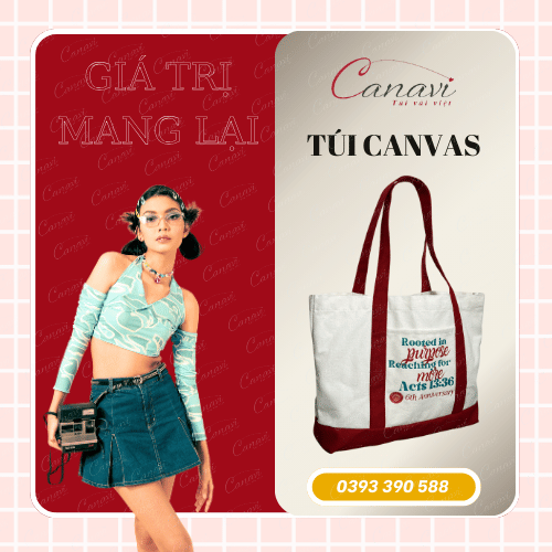 Công dụng của một chiếc túi canvas mang lại là gì?