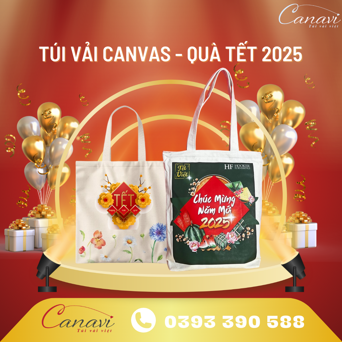 Tại sao túi canvas lại được ưa chuộng làm quà tặng tết và xây dựng thương hiệu?