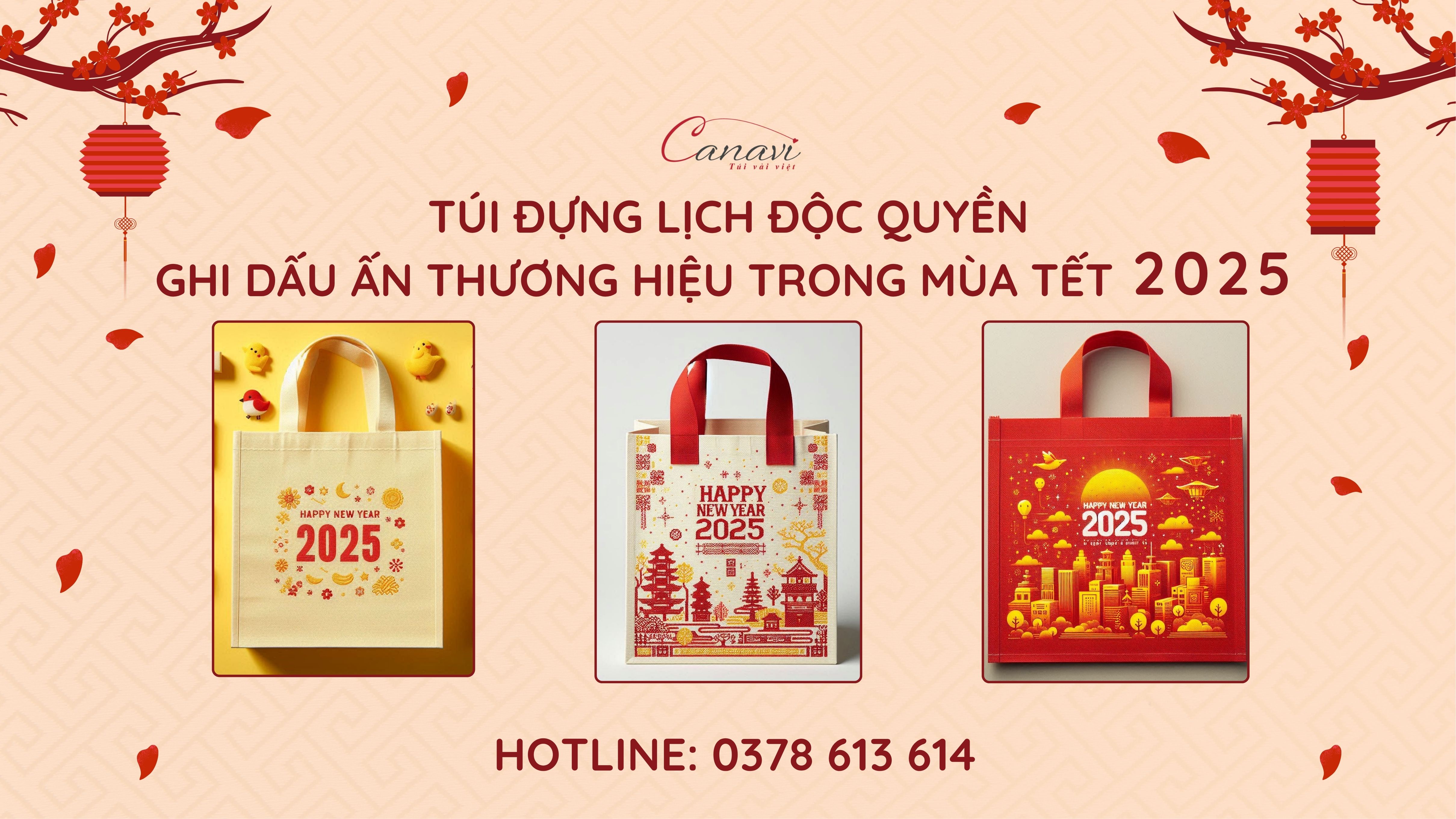 Túi Đựng Lịch Độc Quyền – Ghi Dấu Ấn Thương Hiệu Trong Mùa Tết 2025