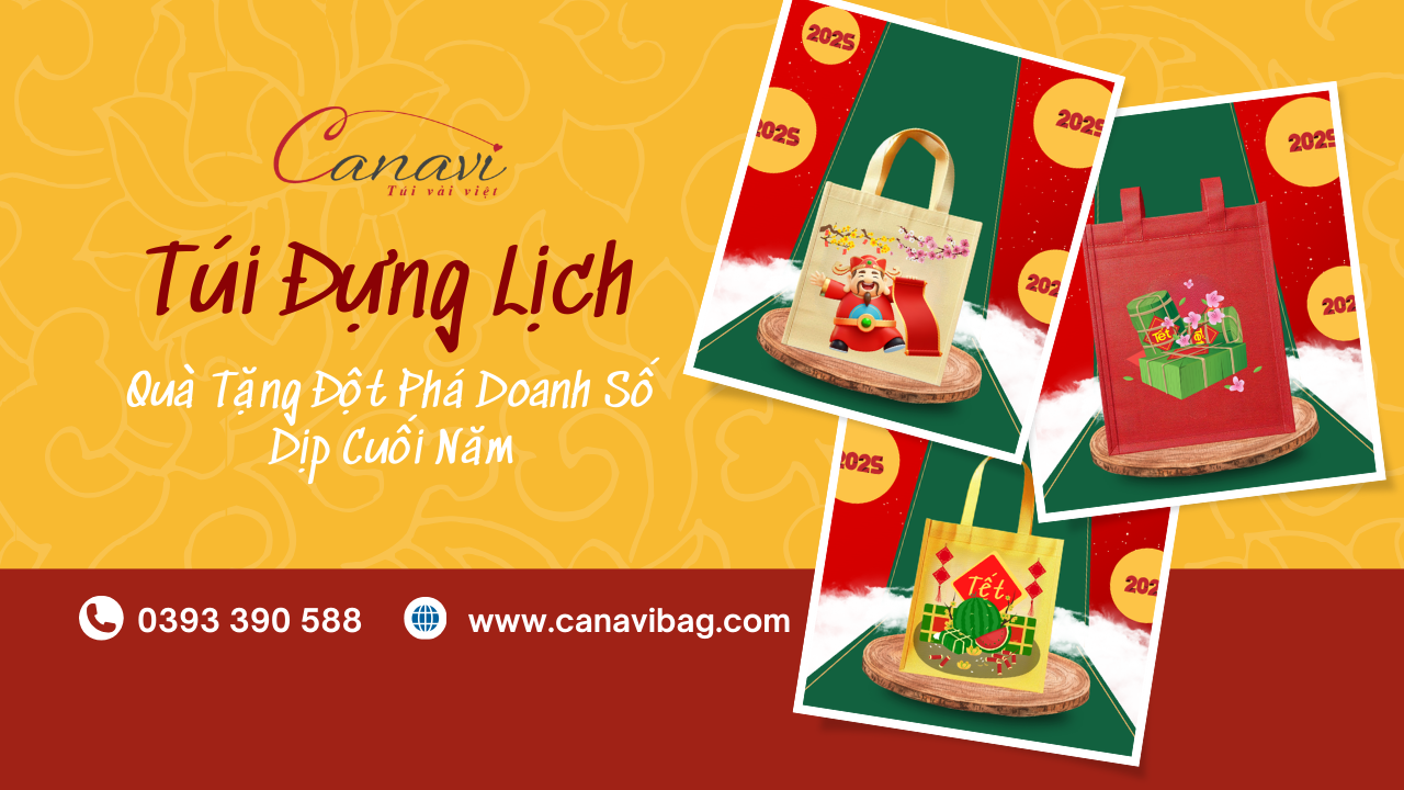 Túi Đựng Lịch – Giải Pháp Quà Tặng Đột Phá Doanh Số Dịp Cuối Năm