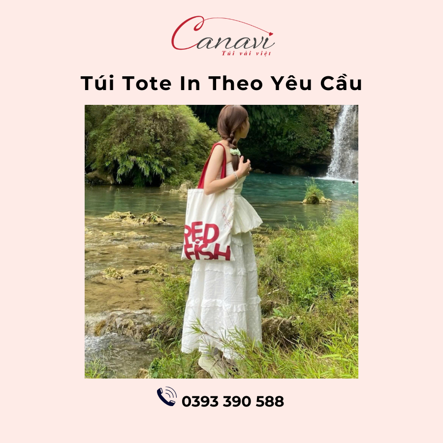 Túi Tote In Theo Yêu Cầu Của Doanh Nghiệp