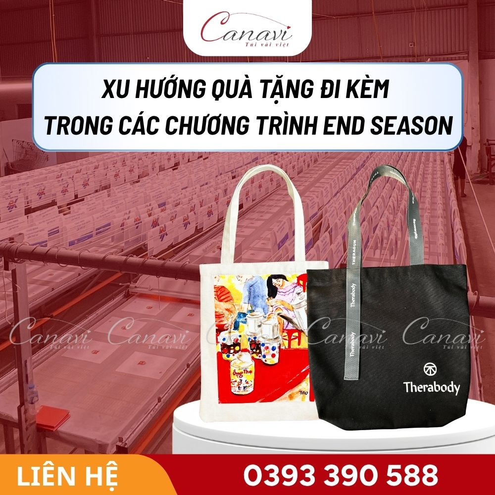 Túi Xách Vải Canvas, Túi Tote Vải Bố: Món Quà Thời Thượng Cho Mùa Khuyến Mãi