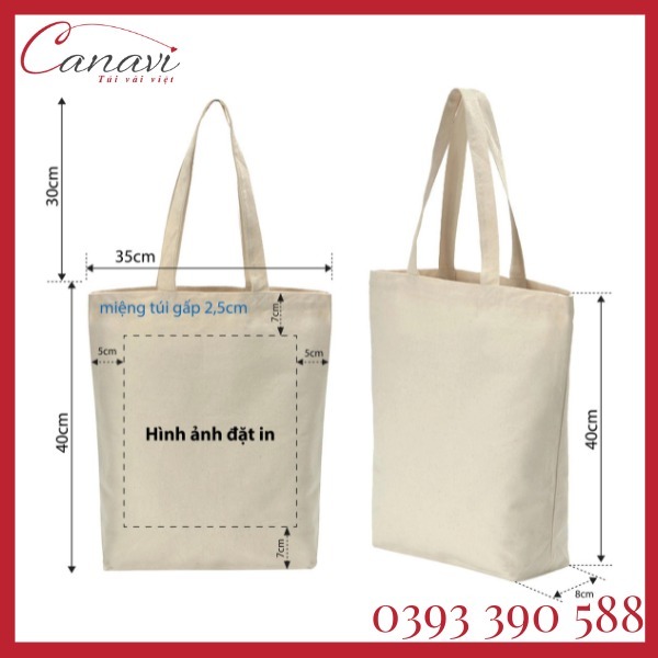 Lý do nên chọn túi vải bố - túi canvas - túi vải tote