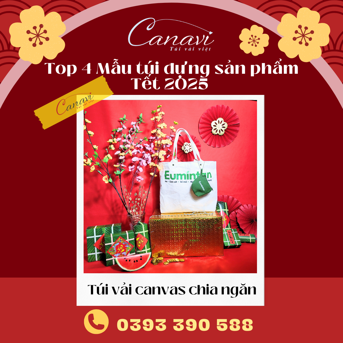 Túi Vải Canvas - Bền Bỉ Và Thẩm Mỹ Cho Các Sản Phẩm Đa Dạng