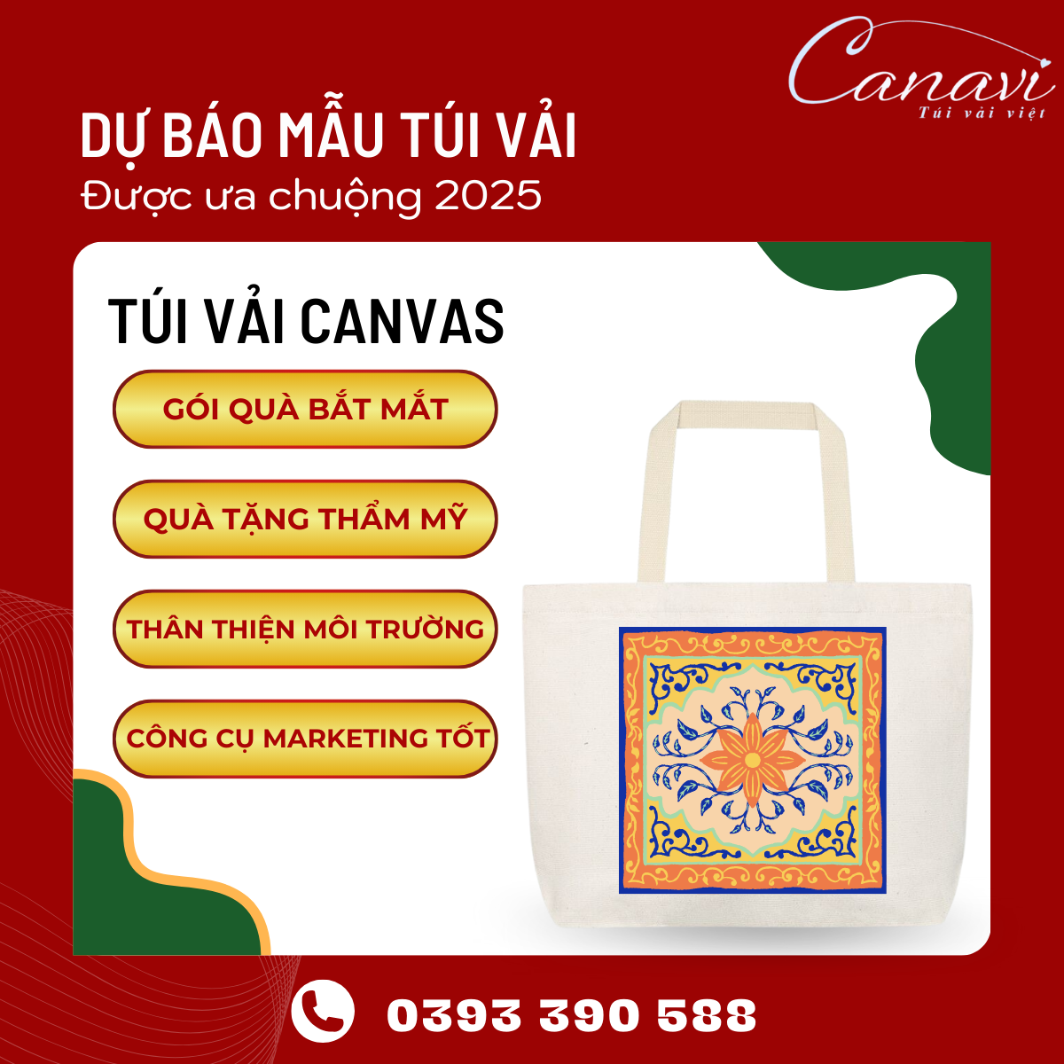 Dự Báo Túi Vải Canvas Sẽ Trở Thành Quà Tặng Doanh Nghiệp Năm 2025