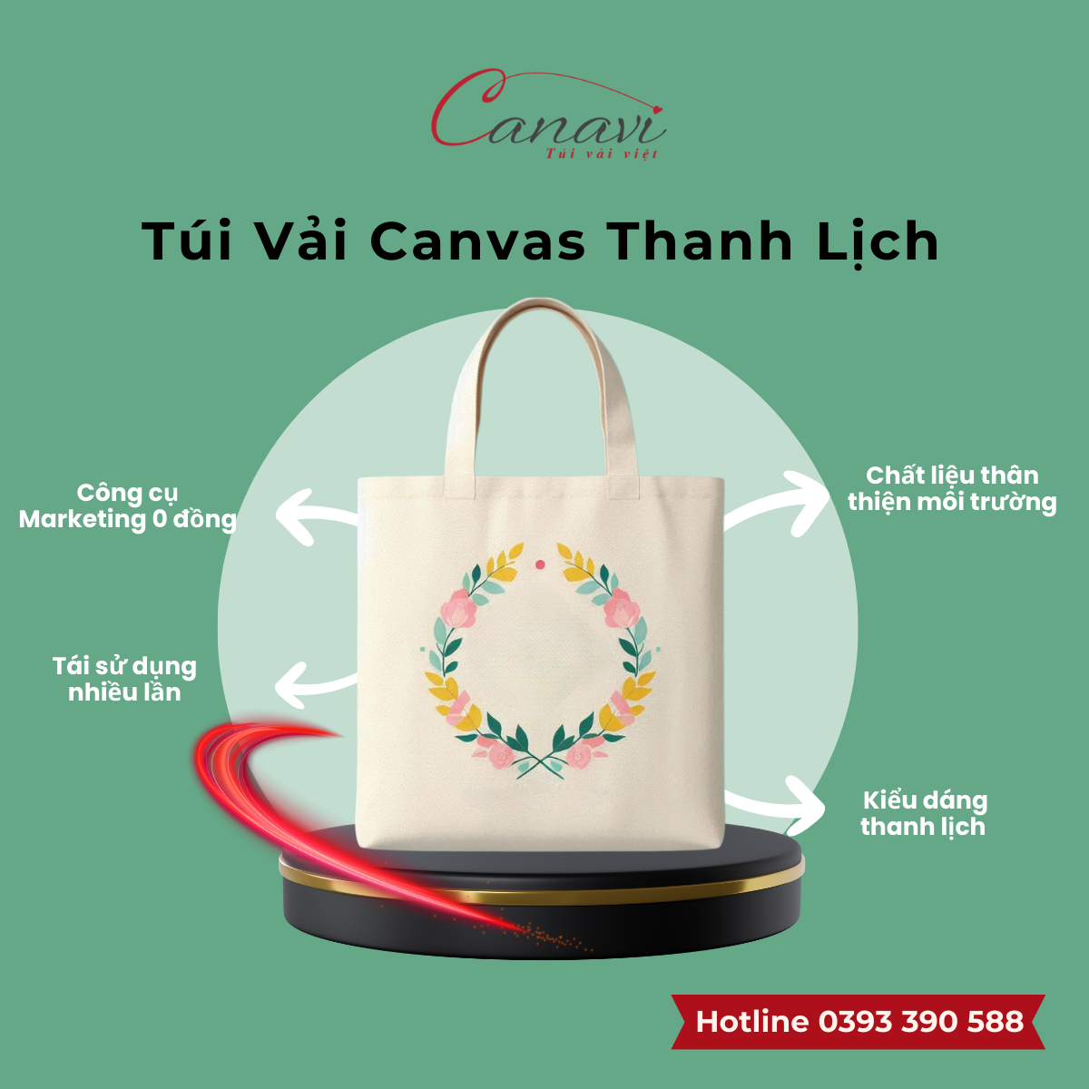 Túi Vải Canvas – Quà Tặng Đẳng Cấp, Bền Bỉ Cho Ngày Đặc Biệt