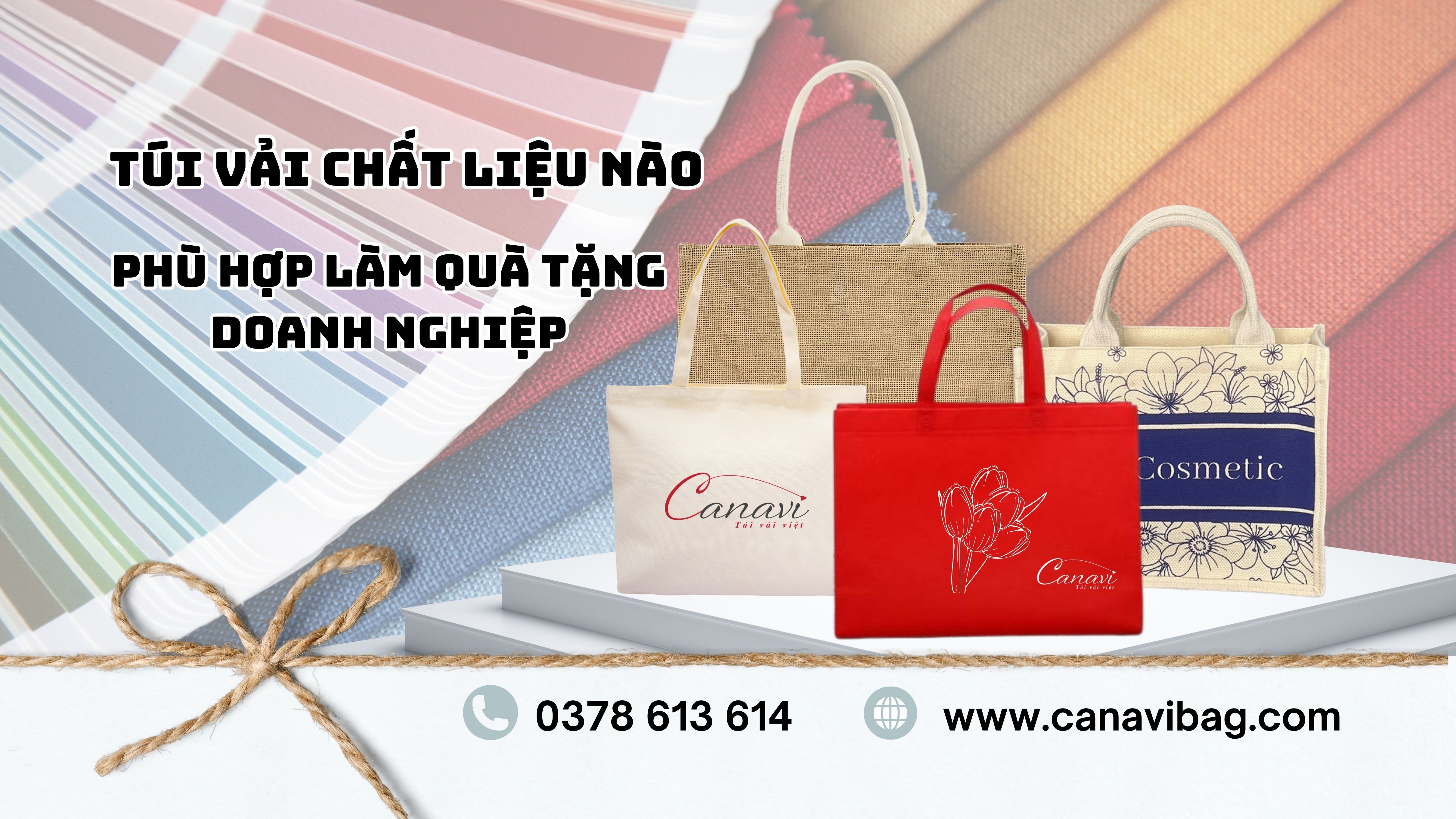 Túi Vải Chất Liệu Nào Phù Hợp Với Doanh Nghiệp Của Bạn