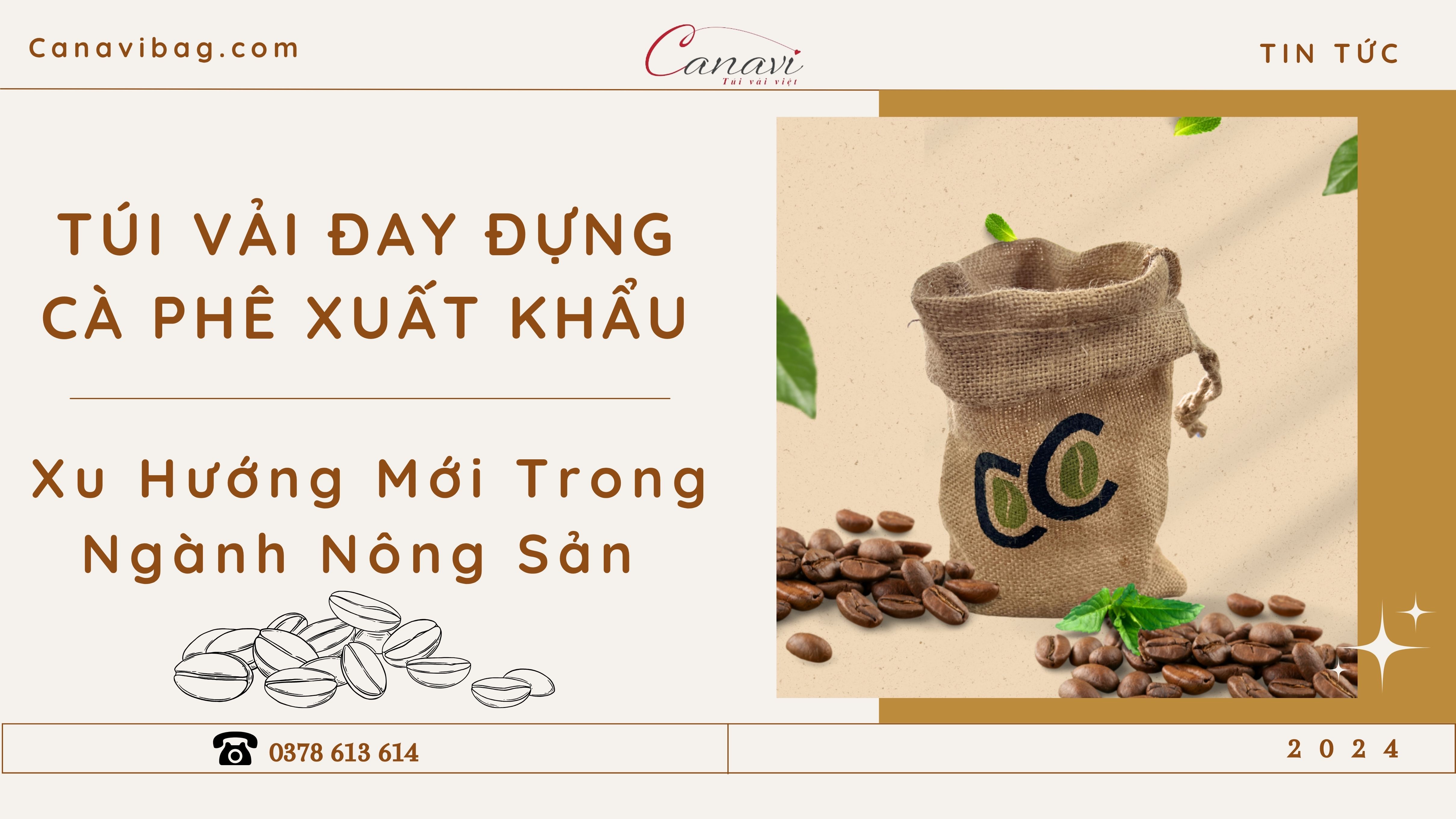 Túi Vải Đay Đựng Cà Phê Xuất Khẩu - Xu Hướng Mới Trong Ngành Nông Sản