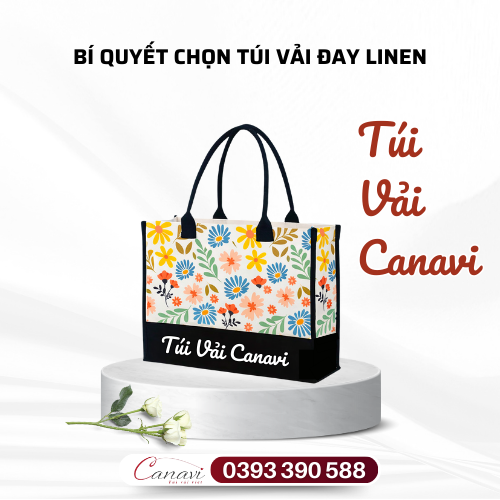 Bí quyết chọn túi vải đay linen phù hợp cho cửa hàng thời trang