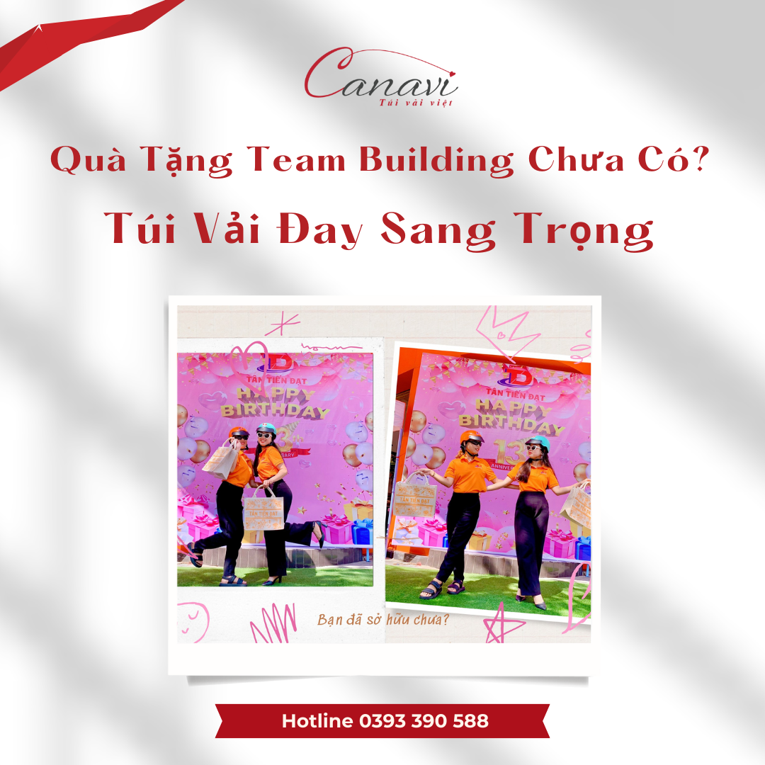 Túi Vải Đay Cao Cấp Dành Cho Team Building