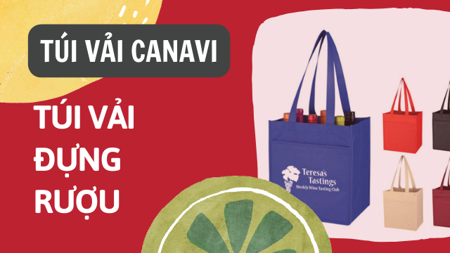 Túi vải đựng rượu: Bao bì truyền thông hiệu quả cho doanh nghiệp 