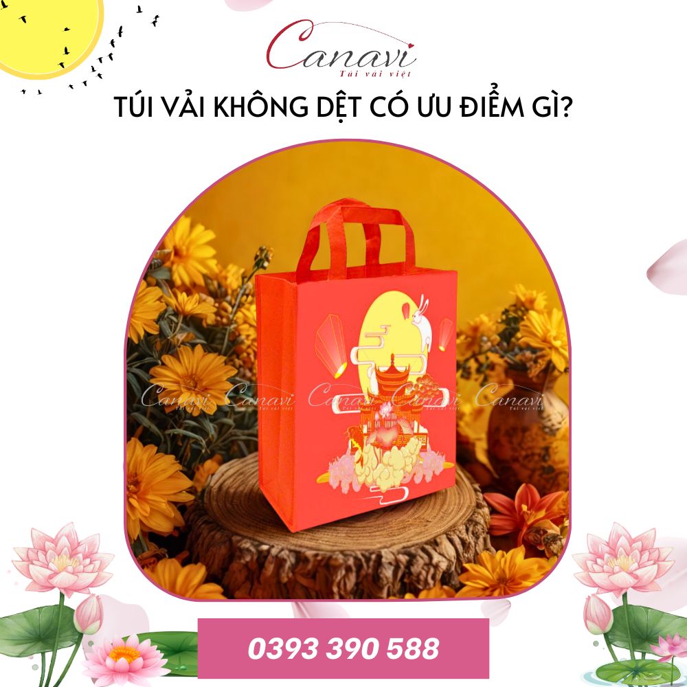 Túi vải không dệt có ưu điểm gì?