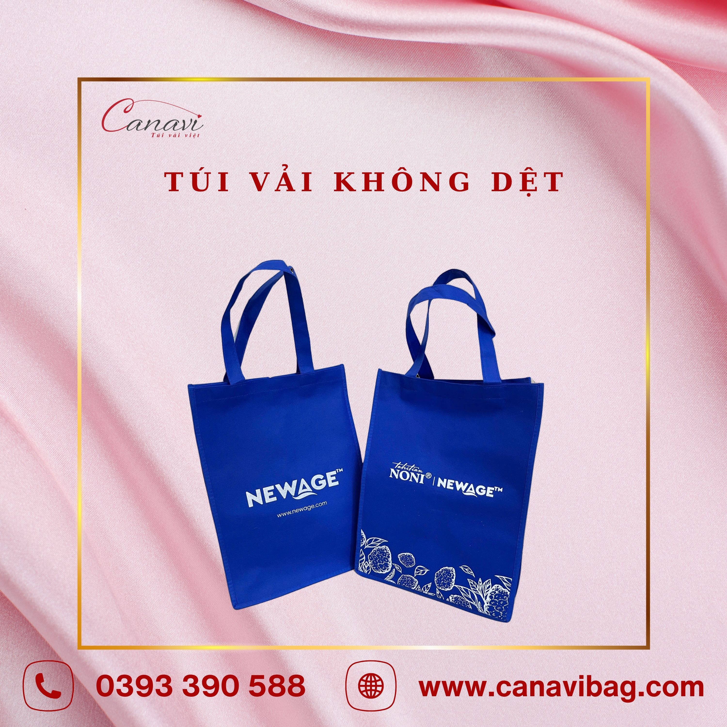 Địa chỉ sản xuất túi vải không dệt uy tín, chất lượng 