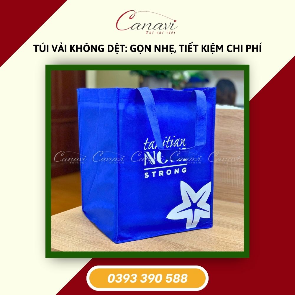 Túi Vải Không Dệt: Gọn Nhẹ, Tiết Kiệm Chi Phí