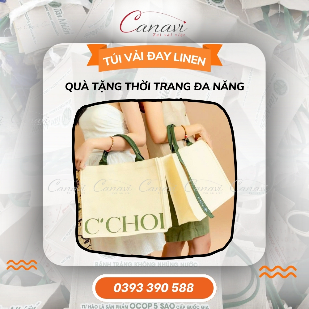 Vì sao các đơn vị nên lựa chọn túi vải đay in logo cho dịp 27/7?