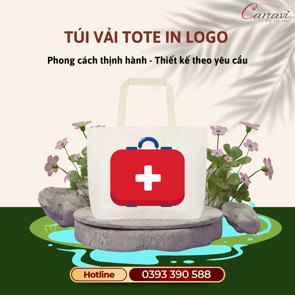 Công dụng phù hợp cho từng mẫu túi vải tote