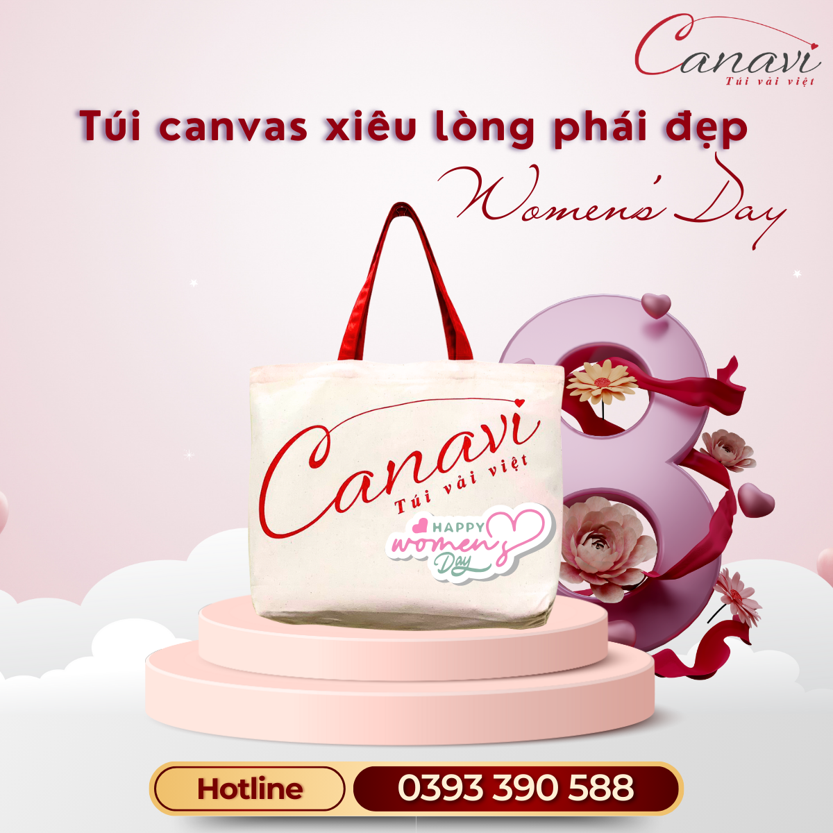 Tôn vinh vẻ đẹp phái đẹp qua túi canvas thời trang