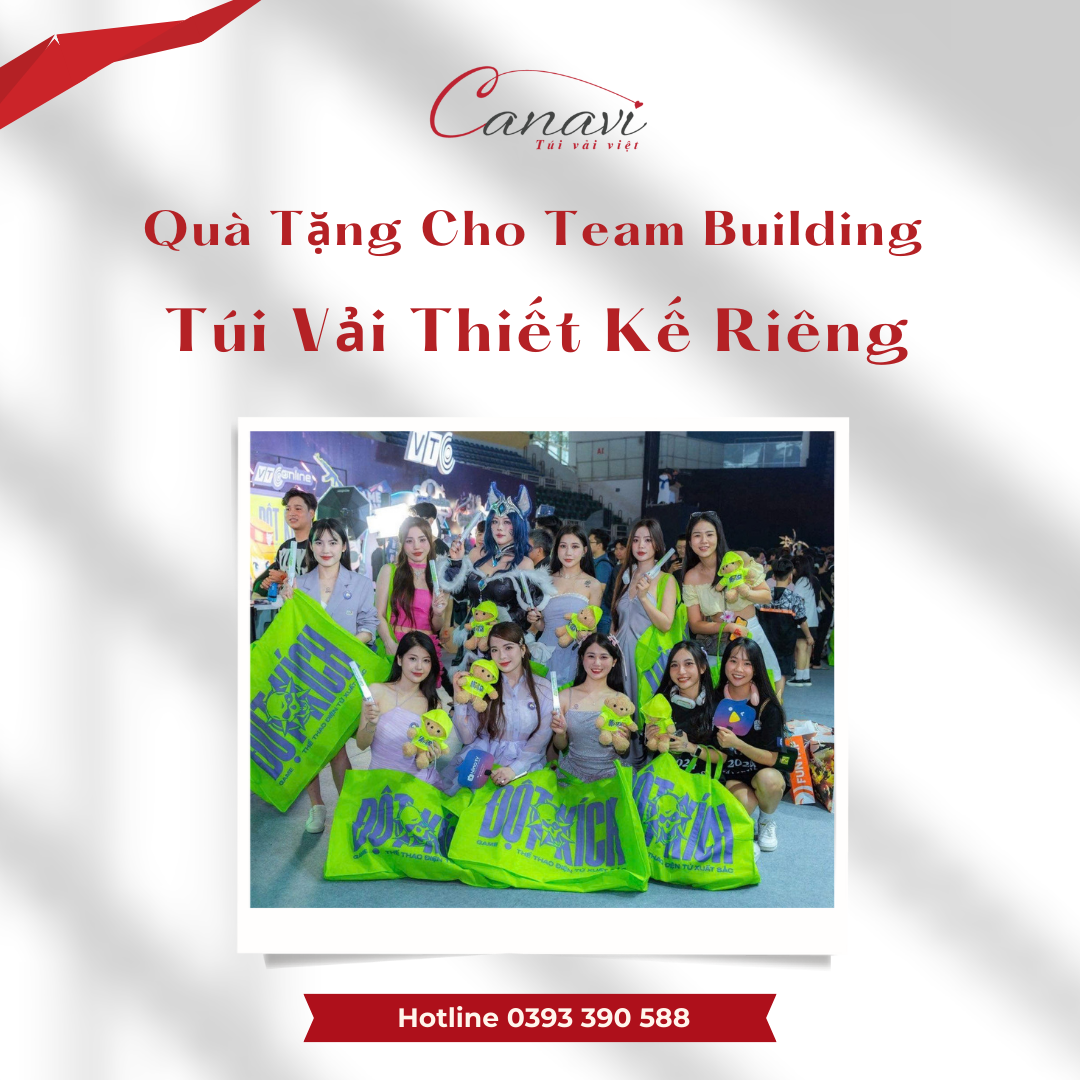 Vì Sao Túi Vải Là Lựa Chọn Hoàn Hảo Cho Team Building?