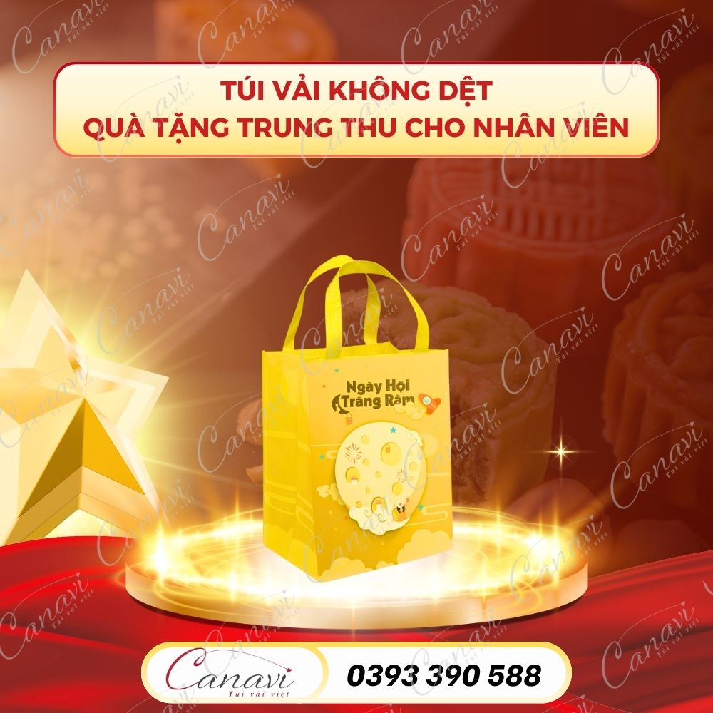 Doanh Nghiệp Lớn Định Vị Thương Hiệu Qua Túi Vải Không Dệt Dịp Trung Thu