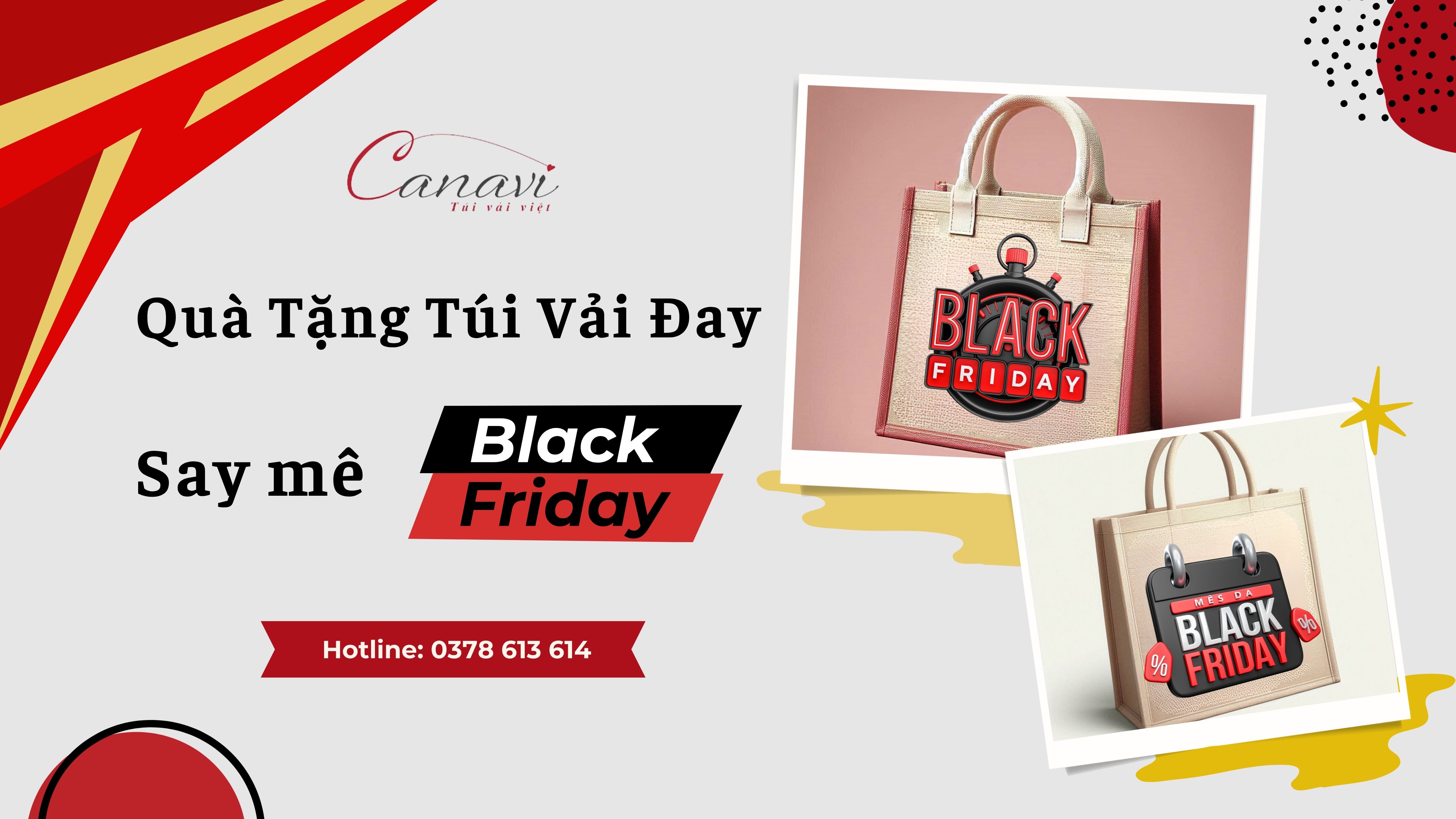 Vì Sao Túi Vải Đay Là Lựa Chọn Hoàn Hảo Cho Black Friday?