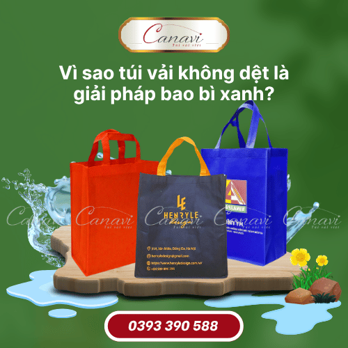 Vì sao túi vải không dệt được xem là giải pháp bao bì xanh cho mùa hè?