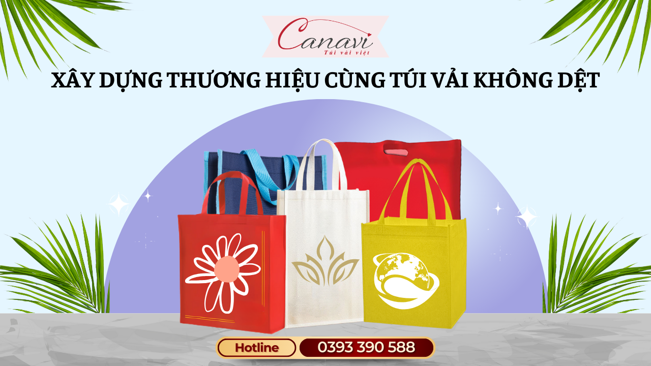 Túi vải không dệt trong chiến lược xây dựng thương hiệu doanh nghiệp