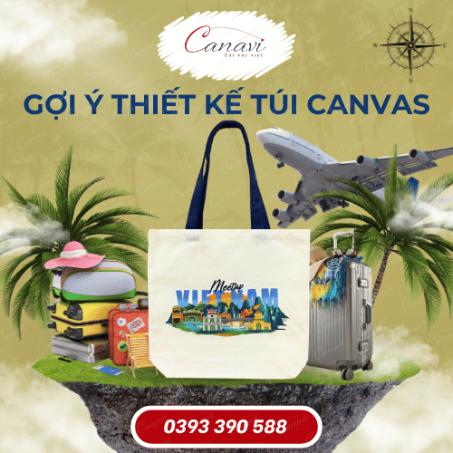 Túi vải bố - túi canvas - túi vải tote sở hữu nhiều công dụng hữu ích 